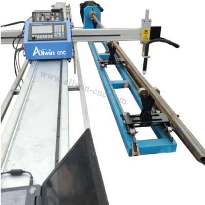 Gantry Plasma Cutting Machine with Plasma Pipe / Tube Cutting Cutter