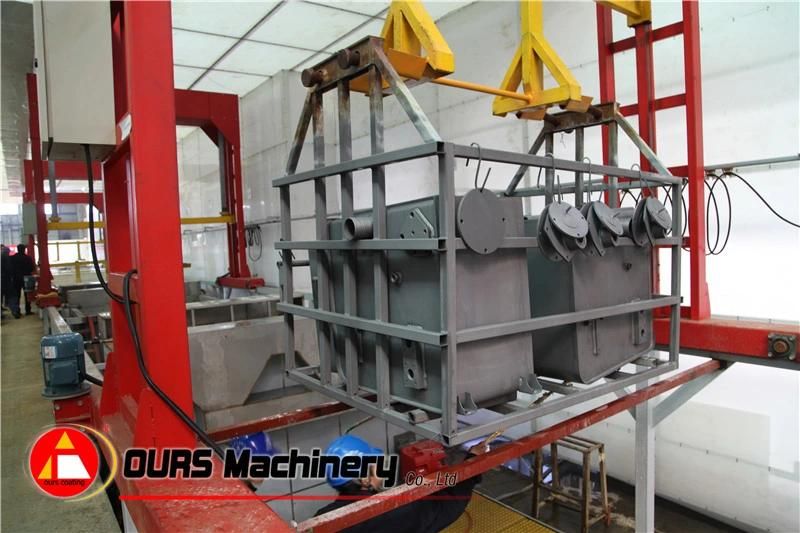 Dipping Type Phosphating Pretreatment Line for Oil Tank