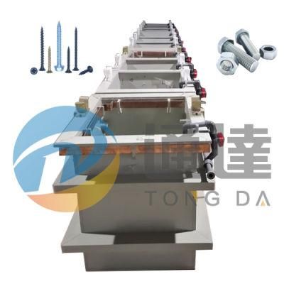 Tongda11 Automatic Electroplating Equipment Zinc Electroplating Line Barrel Plating Machine