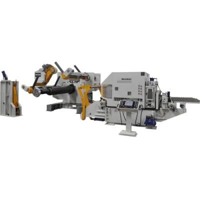 Straightener Feeder, Coil Sheet Automatic Feeder with Straightener and Uncoiler Use in Machine Tool, Feeding Line