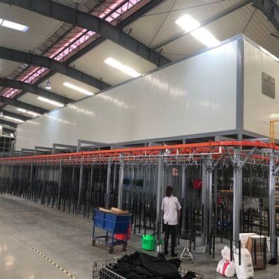 Automatic Liquid/Powder Coating Paint Production Line for Furniture with ISO