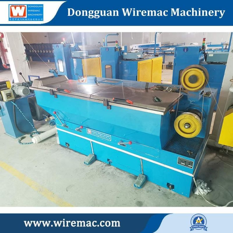 High Speed 17 Gauge/Gage Aluminum Copper Wire Drawing Machine with Single Spooling Take up