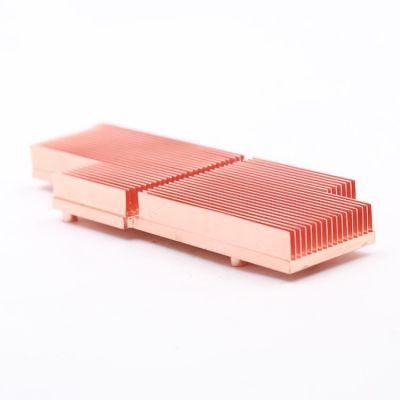 Copper Skived Fin Heat Sink for Svg and Power and Apf