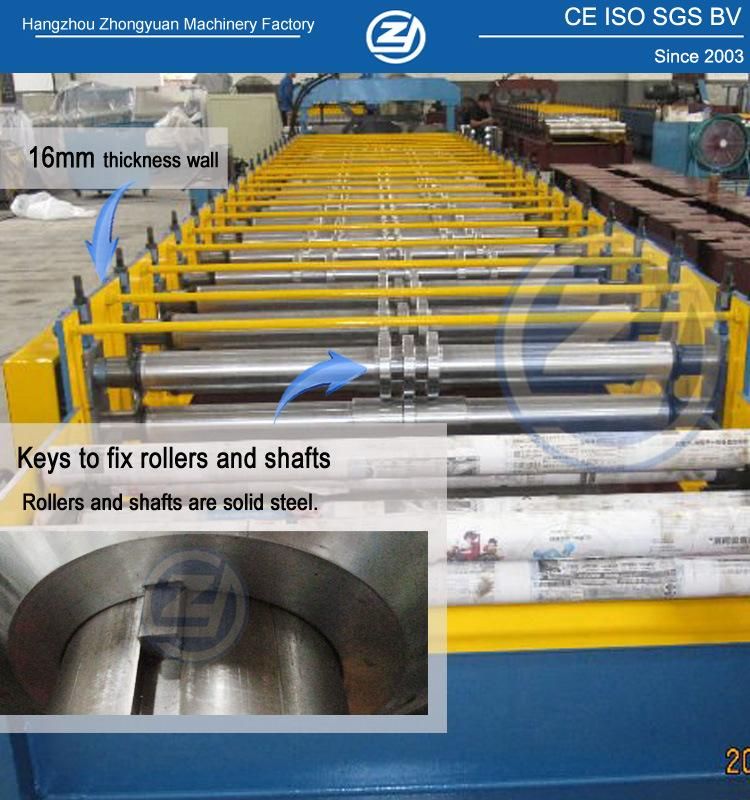 Building Automatic Hydraulic Press for Steel Roof Wall Panel Roll Forming Machine Factory Price with ISO9001/Ce/SGS/Soncap