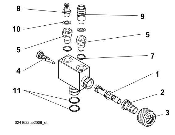 C4 Powder Pump/ Injector for Corona Powder Coating Spray Guns