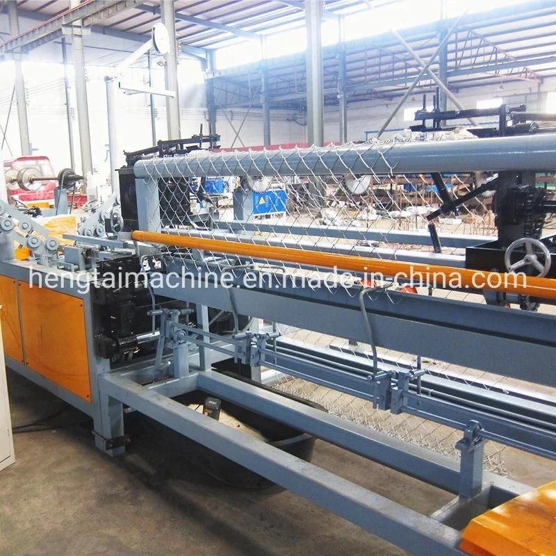 Automatic Double Wire Chain Link Fence Machine Manufacture