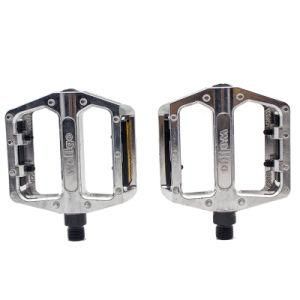 Hot Sale Cheap Silver Black Aluminum Alloy Non-Slip Vintage Bicycle Pedals