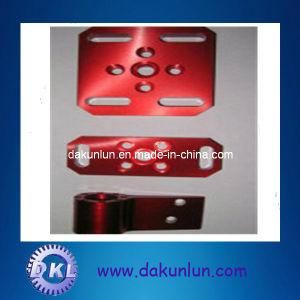 Red CNC Milling Parts