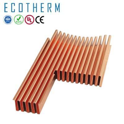 China OEM/ODM Customized Copper Folded Fin Heat Sink
