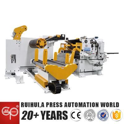 Compact Servo Feeders Straightener Machine Easily Move The Material Into Pinch Rollers