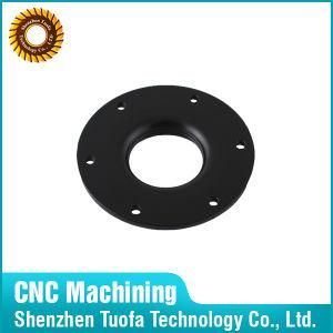 Custom Made Precision CNC Machining Black Delrin Spacer
