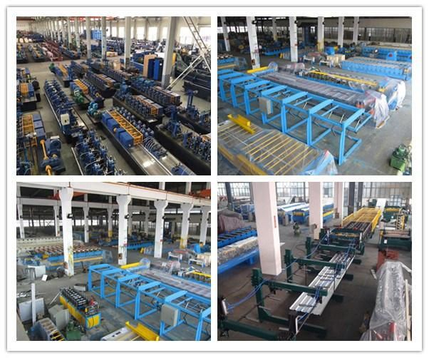 Double Rows Guide Rail Roll Forming Machine
