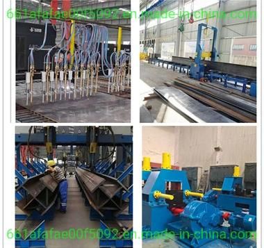 60mm Flange Thickness Hydraulic Automatic Mild Steel H Beam Straightening Machine