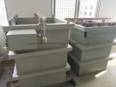 PP or PVC Chrome Plating Tank for Cleaning Anodization Degreasing Demineralized