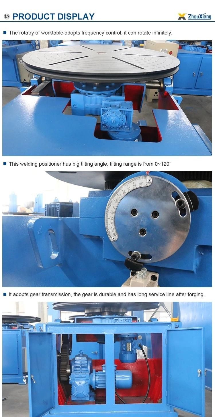 China Best Selling Welding Rotator Positioner