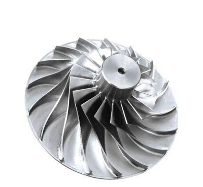 The Impeller Blade of High Quality, High Precision and High Strength. Suitable for CNC Machining and Manufacturing of Industrial Parts of Boats