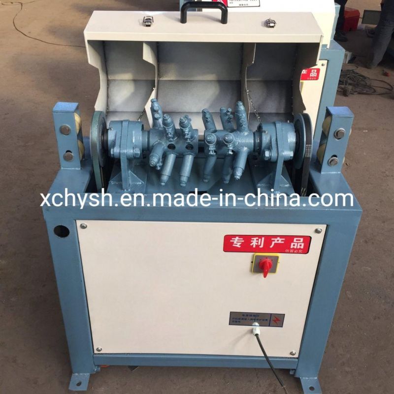 Hot Sale Steel Bar Cleaning Equipment Rebar Derusting Machine