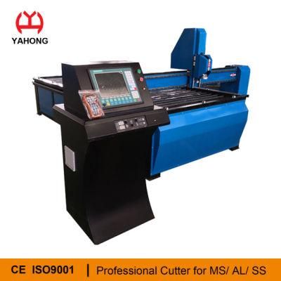 Table Plasma Cutting Stainless Steel CNC Machine with Plasma Power Source Water Spray Function