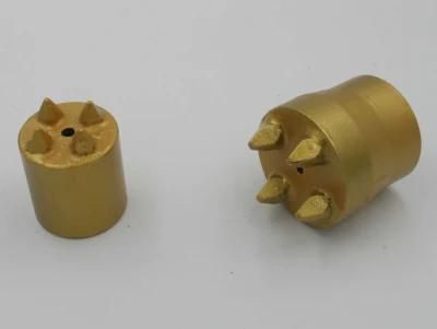 4 Carbide Tipped Bush Hammer Roller Bits for Road Pavement