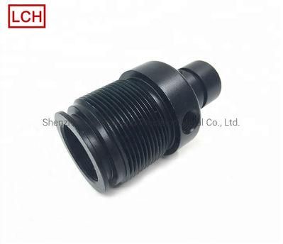 OEM Precision CNC Machining Turning Parts with Black Anodize