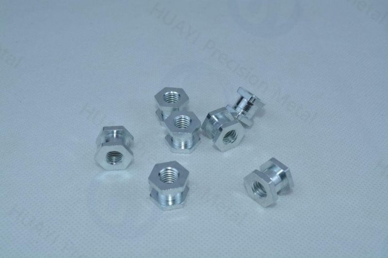 OEM Custom High Strength Precision Made Zinc Plated Galvanized Carbon Steel Nuts DIN934 Self Locking Hex Nuts