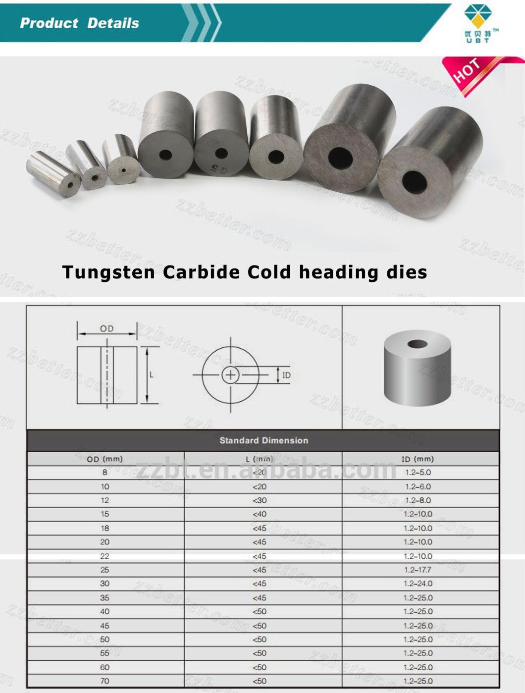 Tungsten Carbide Die for Fastener Industry