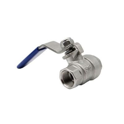 High Quality 2 PC Stainless 2PC Clamp Ball Valvestainless Steel Ball Valve