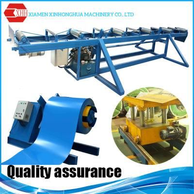 6 Tons Steel Coil Hydraulic Uncoiler Machine