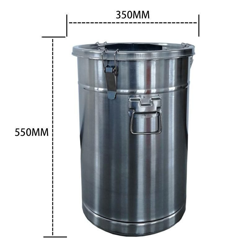 Stainless Steel Powder Bucket Fludizing Powder Feed Hopper for Electrostatic Manual Powder Coating Machine