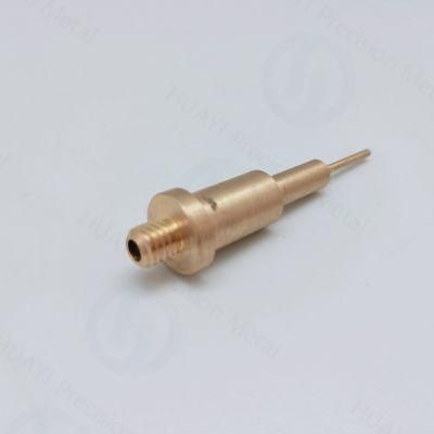 OEM High Quality CNC Turning Brass Component Custom Cone Parts