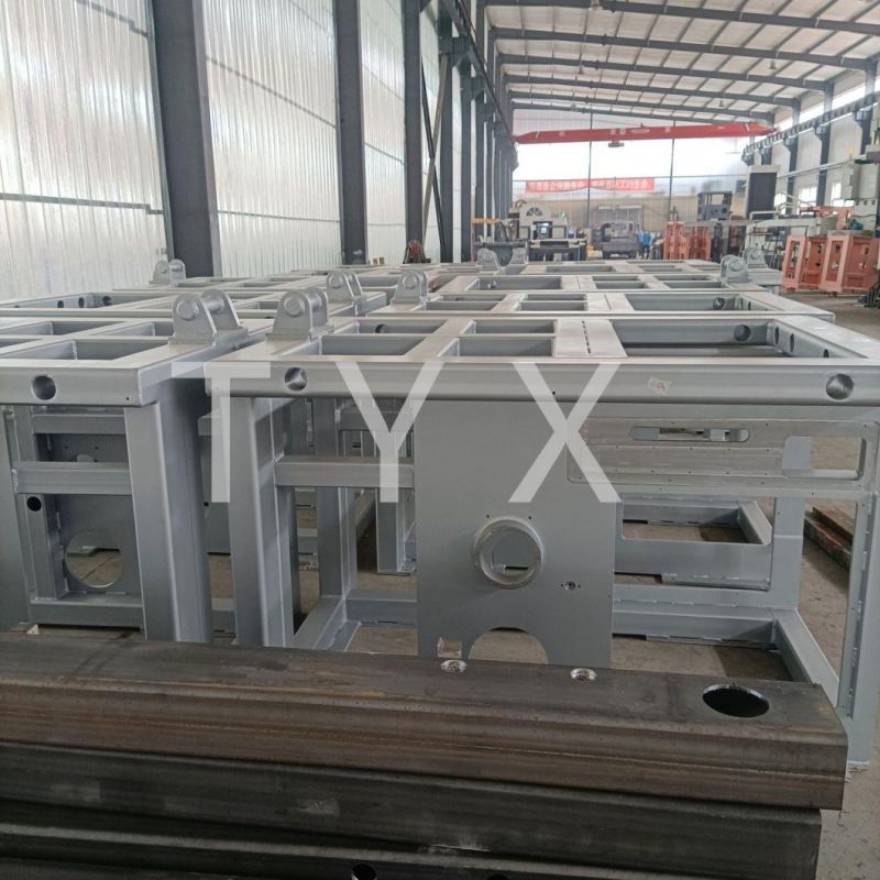 Custom Welding Structure/Frame/Part /Component Machining for Industrial Equipment Metal Processing Machinery Processing