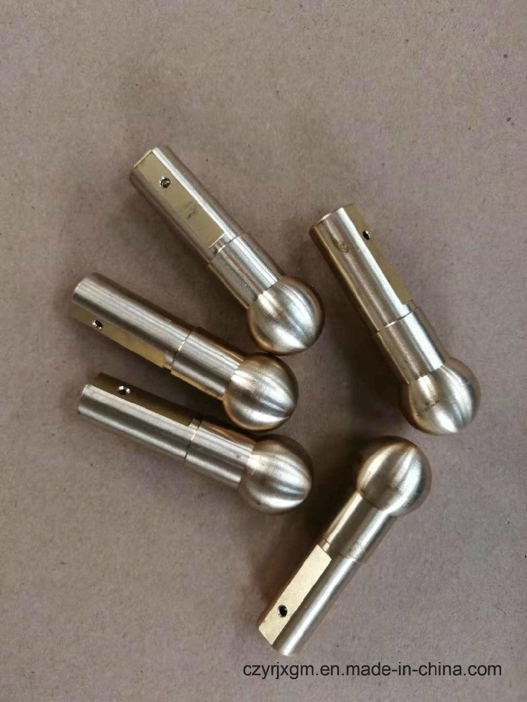 CNC Machining Brass Ball Head Shaft
