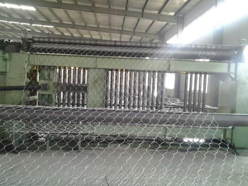 80*100 Automatic Hexagonal Wire Mesh Machine /Gabion Box Machine