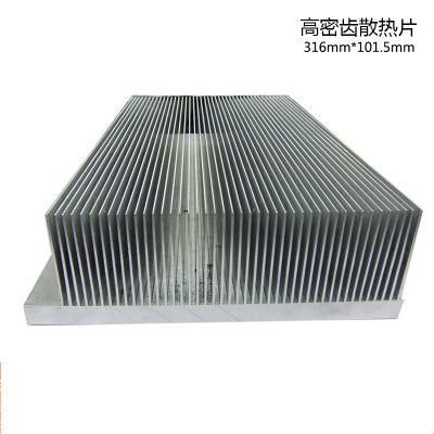 High Power Dense Fin Aluminum Heat Sink for Electronics and Apf and Power and Inverter and Welding Equipment and Svg