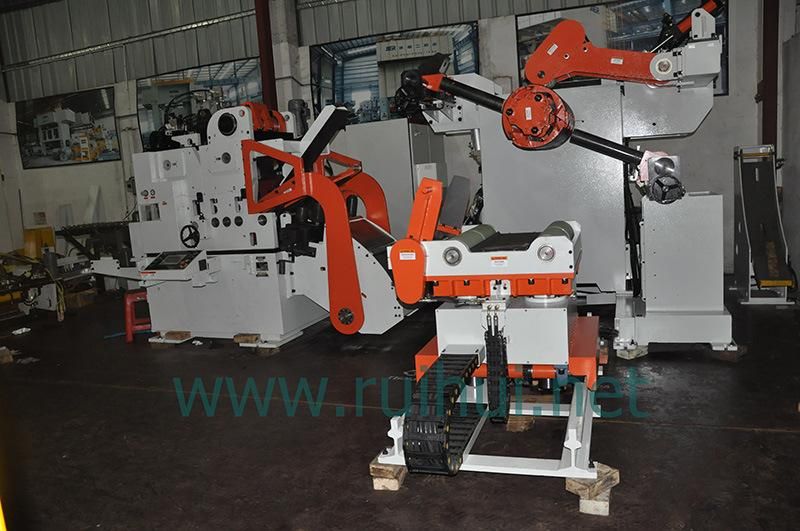 Nc Servo Decolier Straightener Feeder Ues for Strong Thickness Sheet (MAC5-600H)
