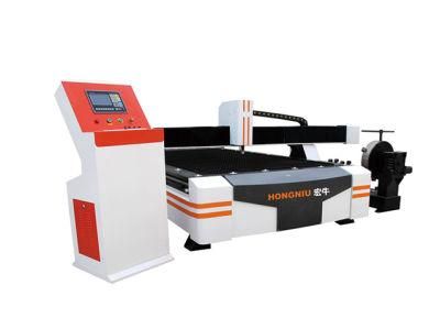 1530 CNC Plasma Cutting Steel Iron Tube Machine Price with Exhaust Fan