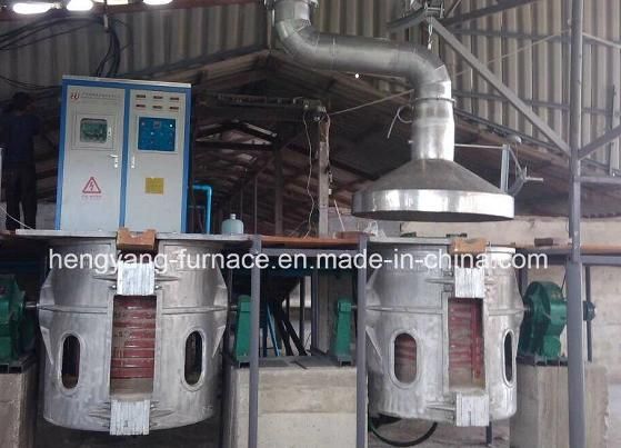 250kg 300kg 350kg Copper Scrap Induction Melting Furnace