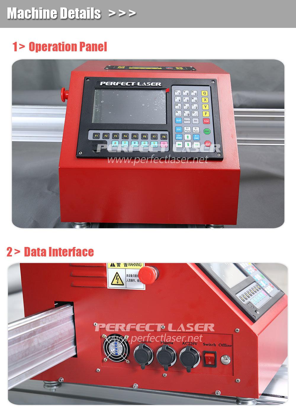 Portable CNC Plasma Cutting Machine CNC Stainless Steel Cutter Machine