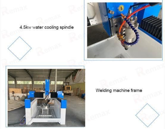 600*600mm 3D Metal CNC Router Milling Machine Price for Aluminum