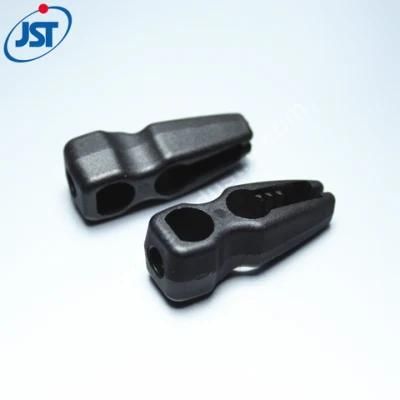 Plastic Injection Parts Elastic Black Nylon Clip