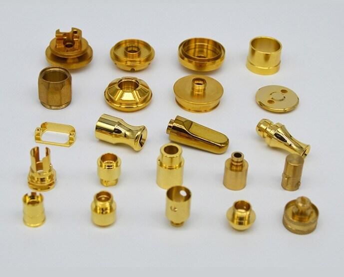 Custom High Precision Brass Electronic Accessories CNC Mahining Parts