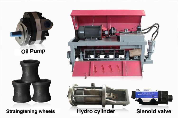 Construction Wire Straightener and Cutter 12mm Rebar Straightening Cutting Machine