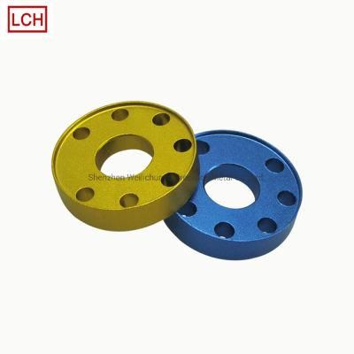 High Precision CNC Turned Parts with Color Anodized