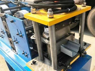 10-20m/min Aluminum Color Steel Automatic Roof Rain Gutter Profile Roll Forming Making Machine With PLC Control System