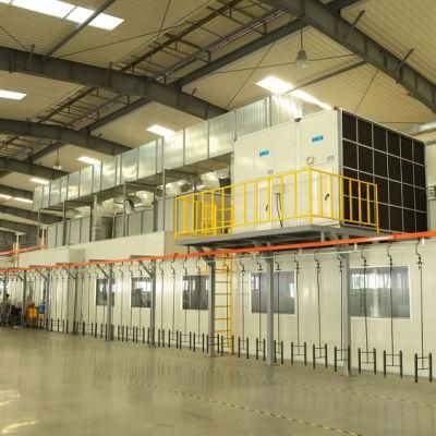 Wood Door Painting Production Line with Continuous Conveyor System