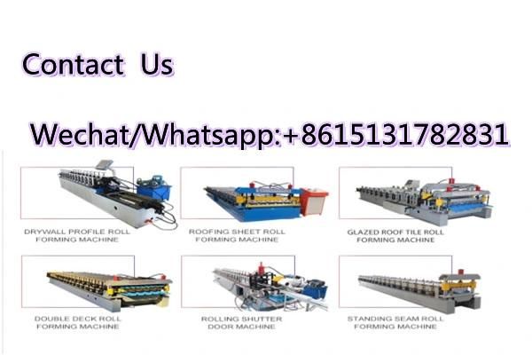 Building Material Wall Panel Metal Glazed Roofing Sheet Roll Forming Machine