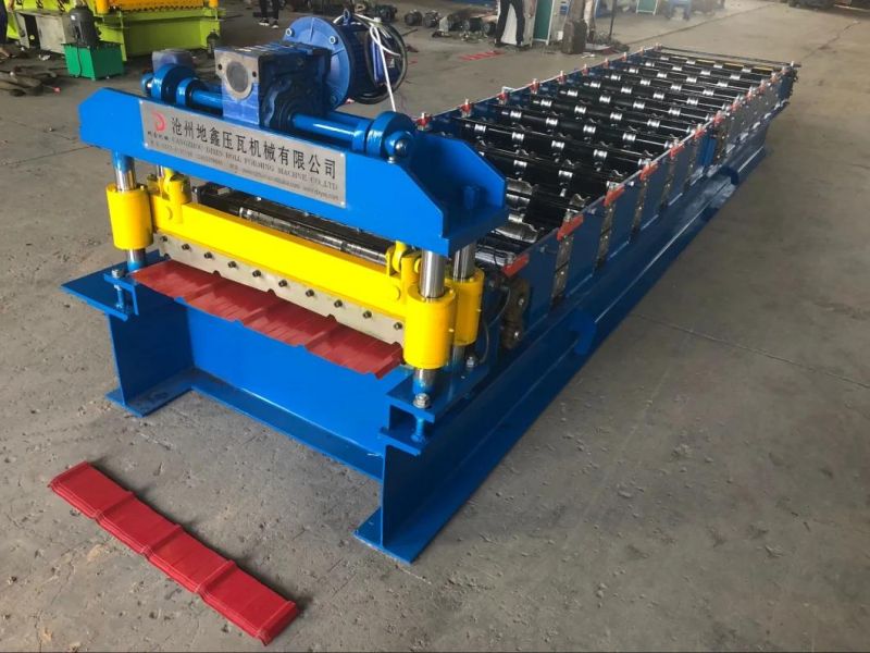Trapezoidal Roofing Sheet Rib Type Plate Ibr Box Profile Roof Tile Panel Making Roll Forming Machine Machinery