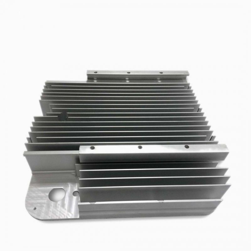 China Factory Extruded/Die Casting Aluminum Heat Sinks with CNC Machining for High Power Street LED Lamp