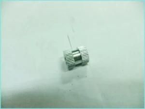 Small Size Ss Nut with Knurling, Embossed