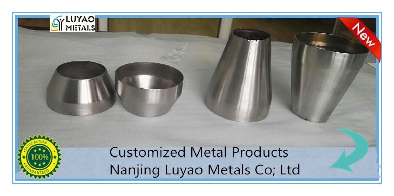 CNC Metal Spinning, in Which Sheets of Steel and Stainless Steel